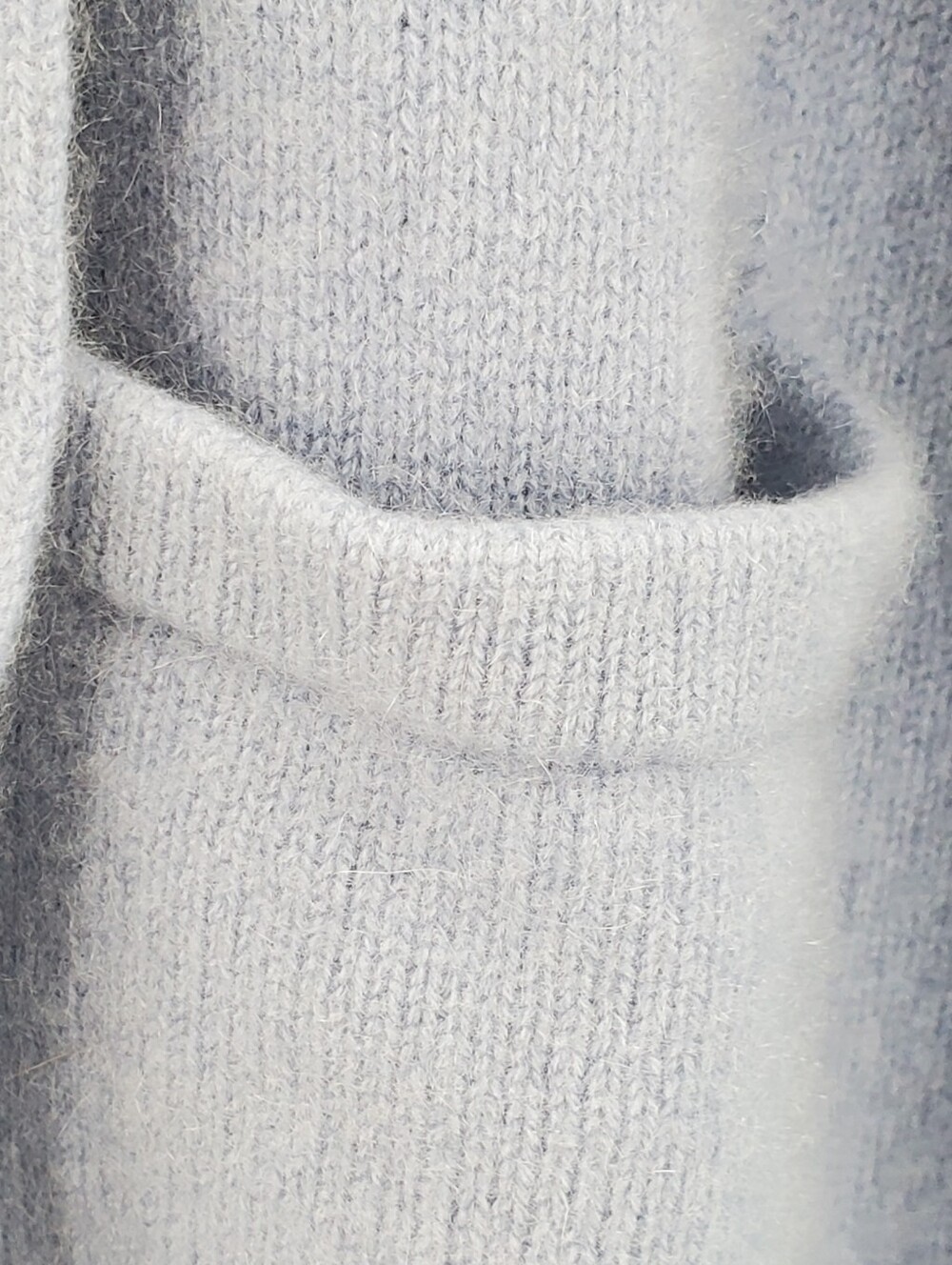 Blue 100% cashmere long cardigan S - Picture 8 of 16